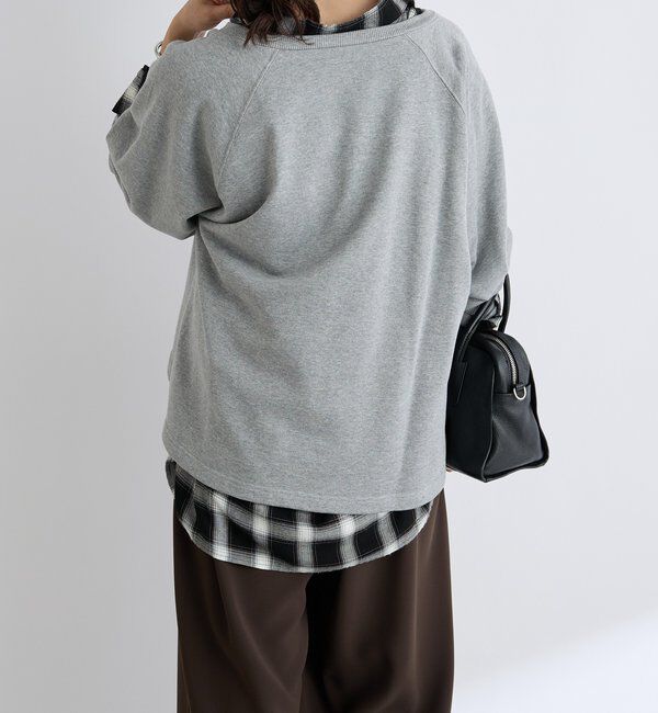  「【新色追加/抜け感◎】ハーフZIPスウェット」|Tシャツ・カットソー|