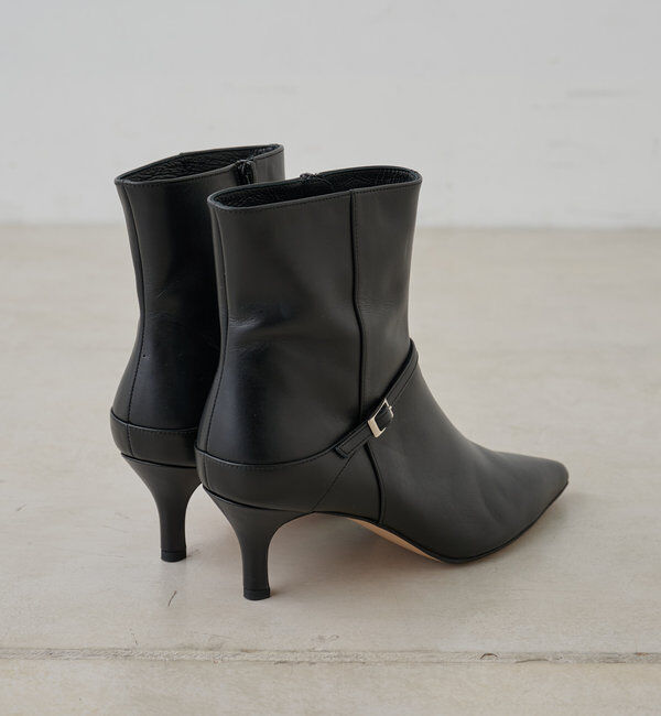  「【2.718】ベルトショートブーツ」|ショートブーツ|