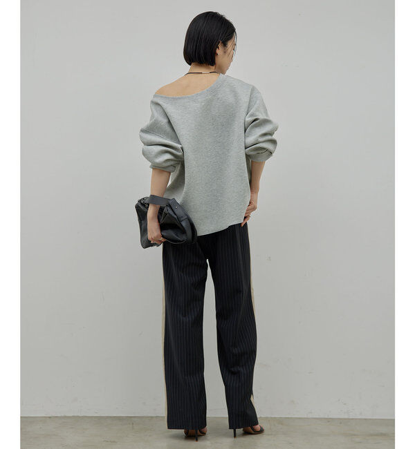  「梳毛ラインパンツ」|チノ|