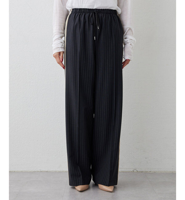  「梳毛ラインパンツ」|チノ|