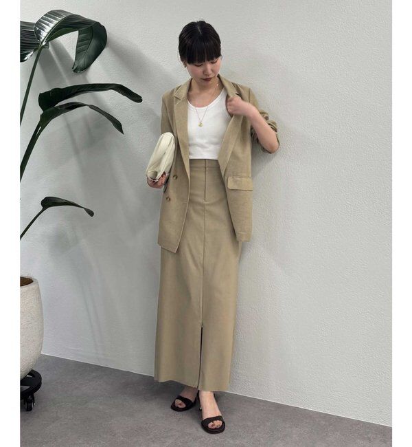  「【CHIKAコラボアイテム】ZIPタイトスカート」|スカート|