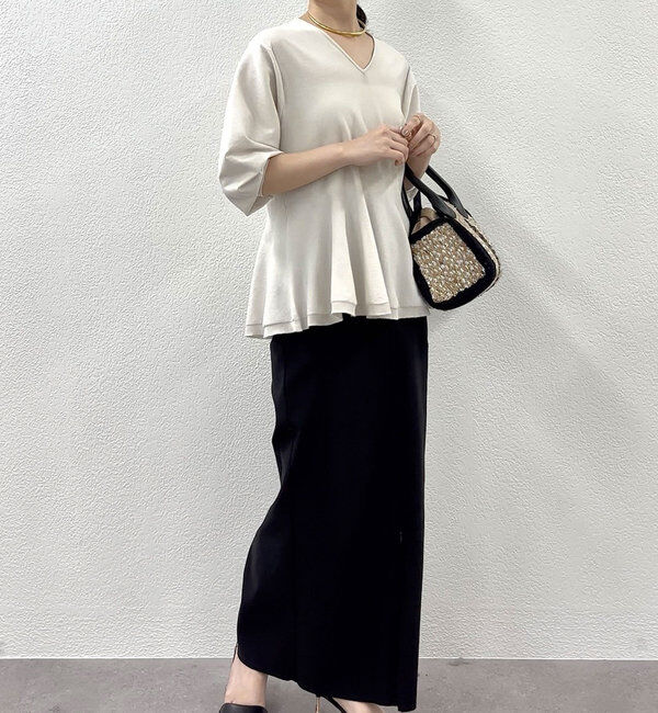  「【CHIKAコラボアイテム】ZIPタイトスカート」|スカート|