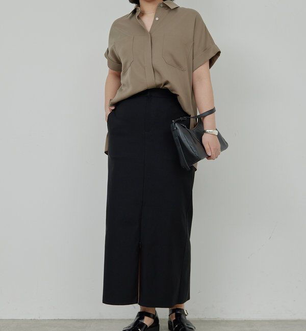  「【CHIKAコラボアイテム】ZIPタイトスカート」|スカート|