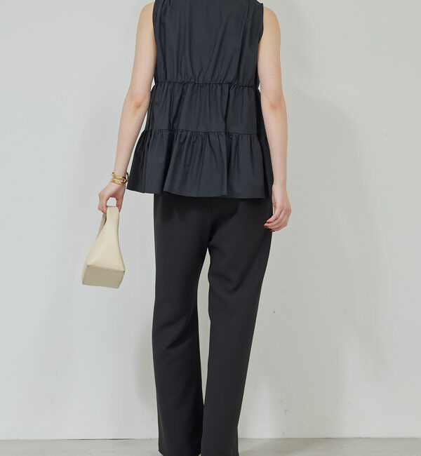  「ティアードスリーブレスブラウス」|シャツ・ブラウス|