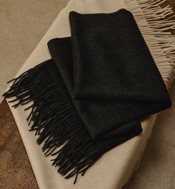  「ベーシックカシミヤストール」|マフラー|