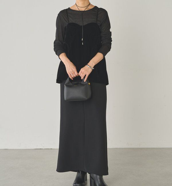  「ベルベットキャミブラウス」|シャツ・ブラウス|