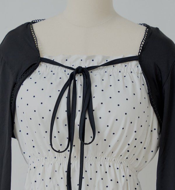  「【水着】ボレロレイヤード3点セット」|ビキニ|