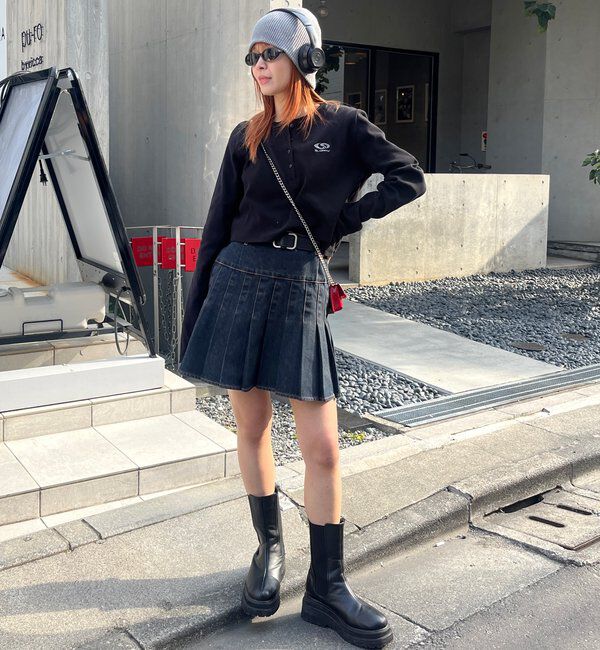  「【SLOPPY/スロッピー】フューチャーロゴヘンリーネックトップス」|Tシャツ・カットソー|