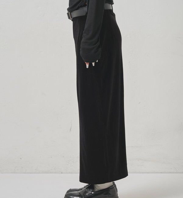  「ベロア ナロースカート」|スカート|