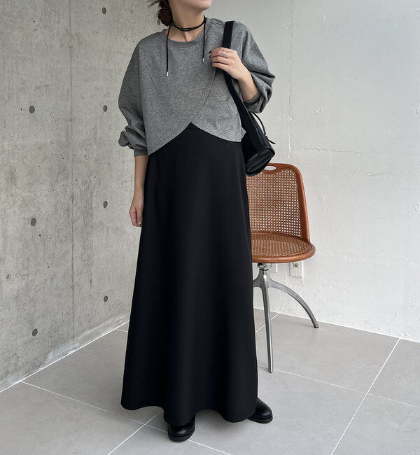  「ボンディングカシュクールプルオーバー」|Tシャツ・カットソー|