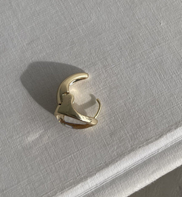  「〈GOLDY/ゴールディ〉クリアドロップピアス」|リング|