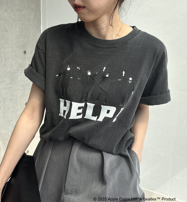  「〈GOOD ROCK SPEED〉BEATLES HELP Tシャツ」|Tシャツ・カットソー|ブラック