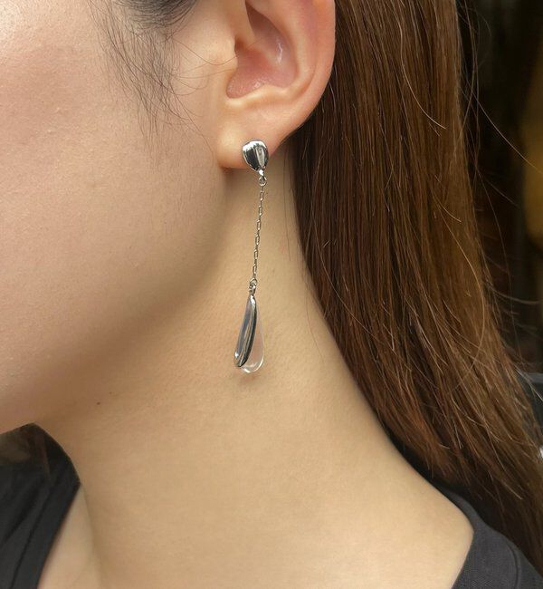  「〈GOLDY/ゴールディ〉ドロップコンビピアス」|リング|