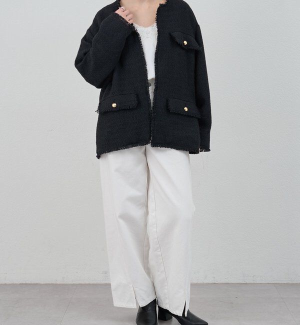  「【インフルエンサー＠akane_nagataコラボ】ツイードジャケット」|その他|