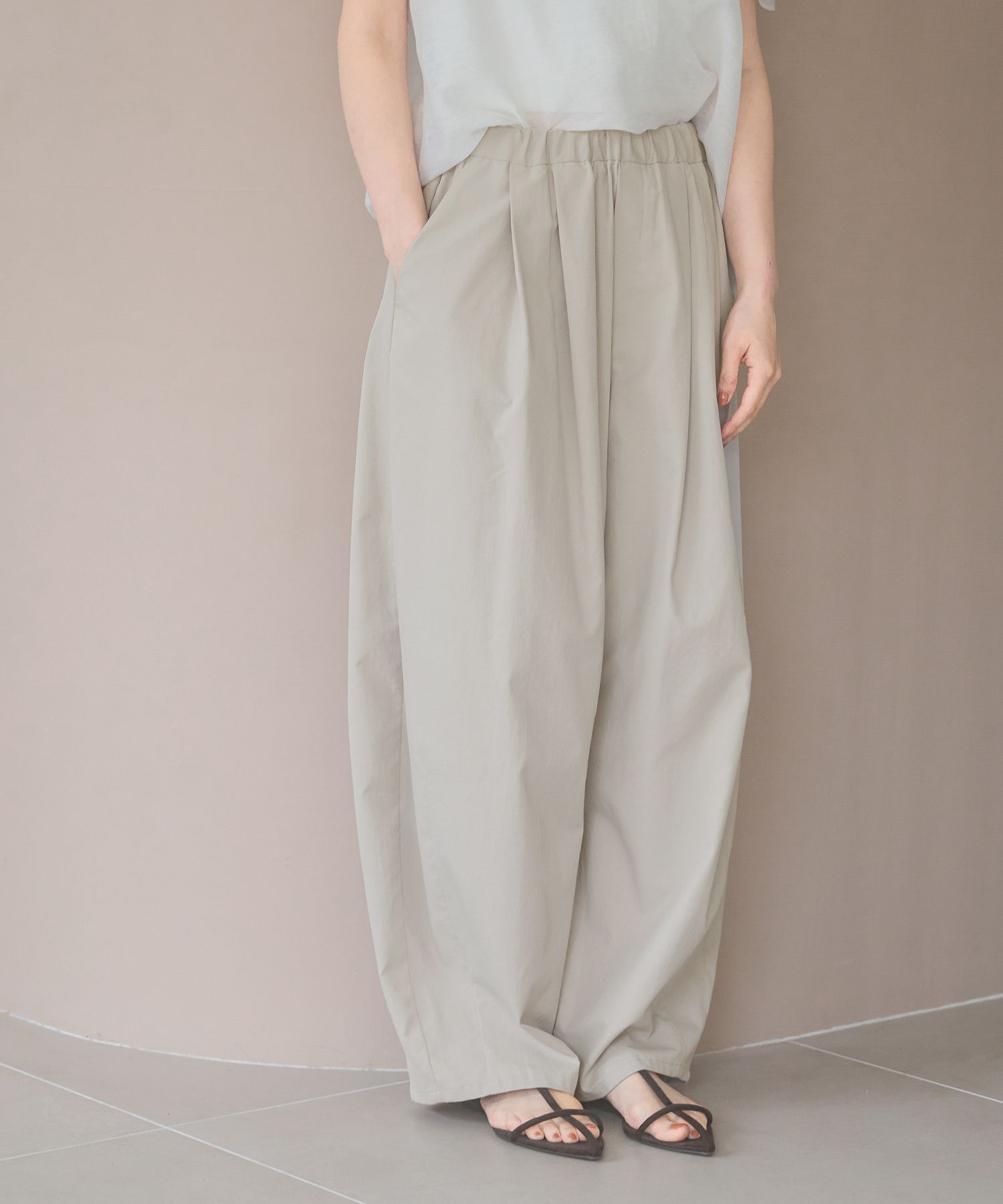 A part by 「コクーンボリュームパンツ」|チノ|