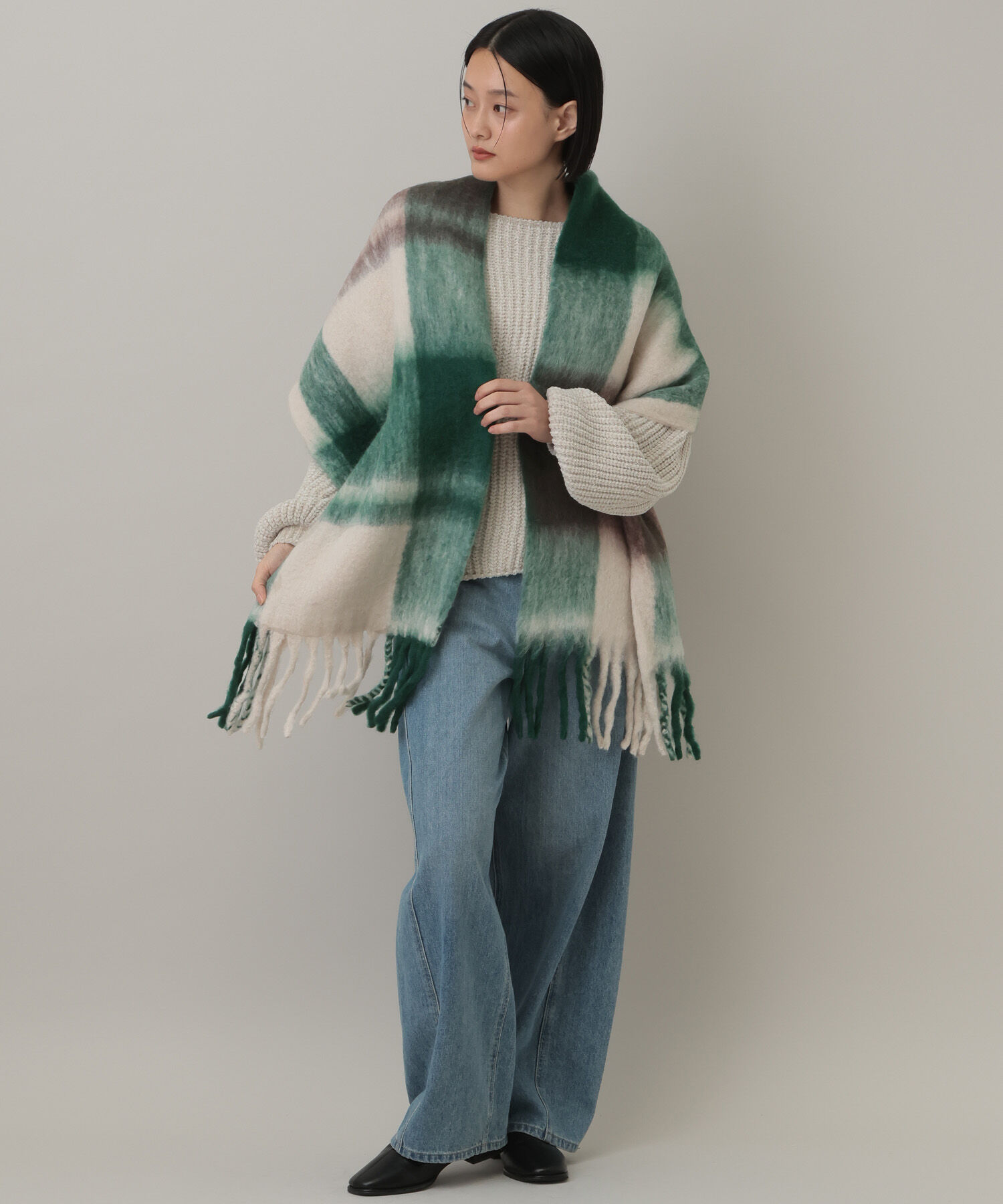 A part by 「【セレクト】THE BAGMATI_チェックマフラー」|その他|