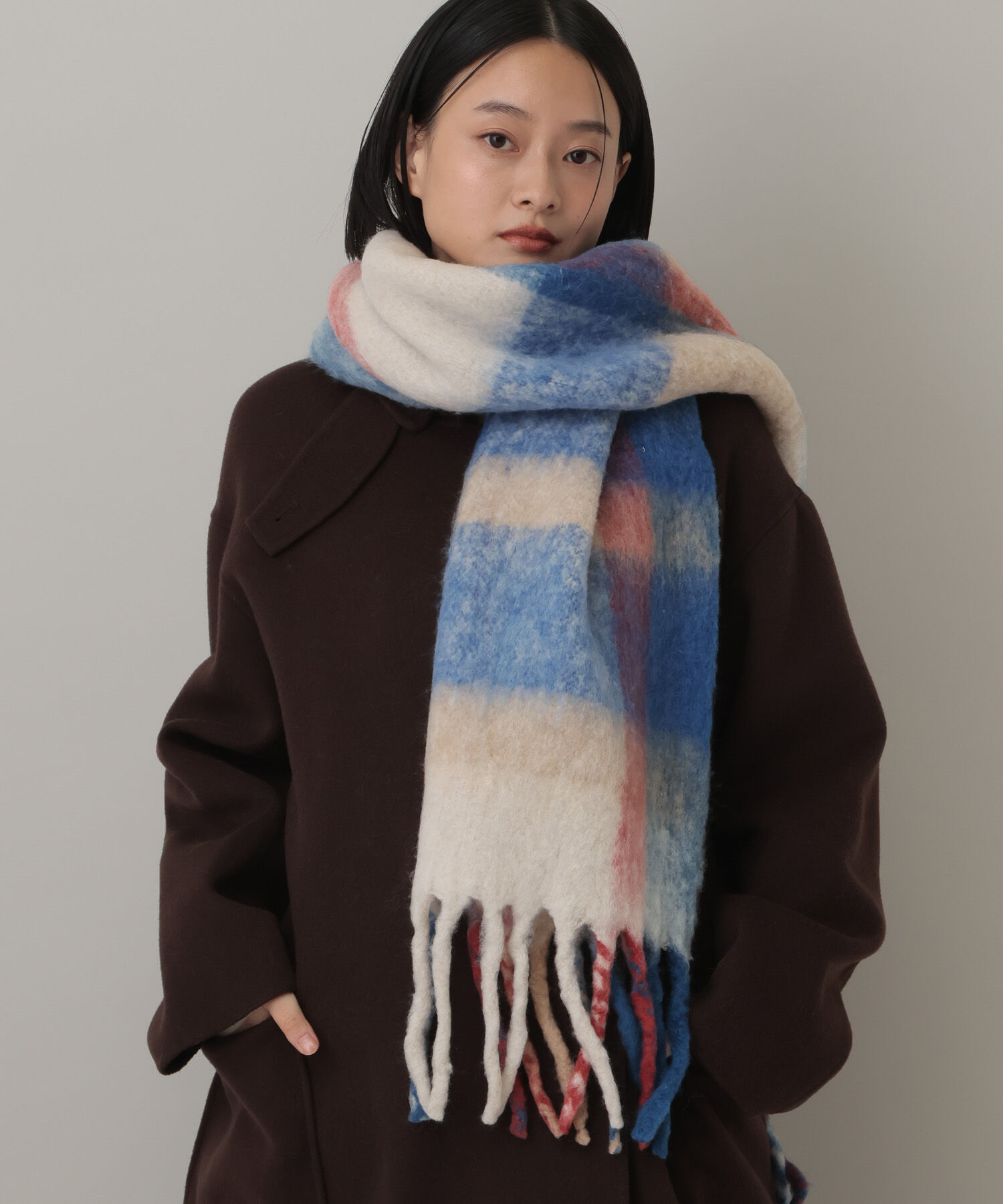 A part by 「【セレクト】THE BAGMATI_チェックマフラー」|その他|