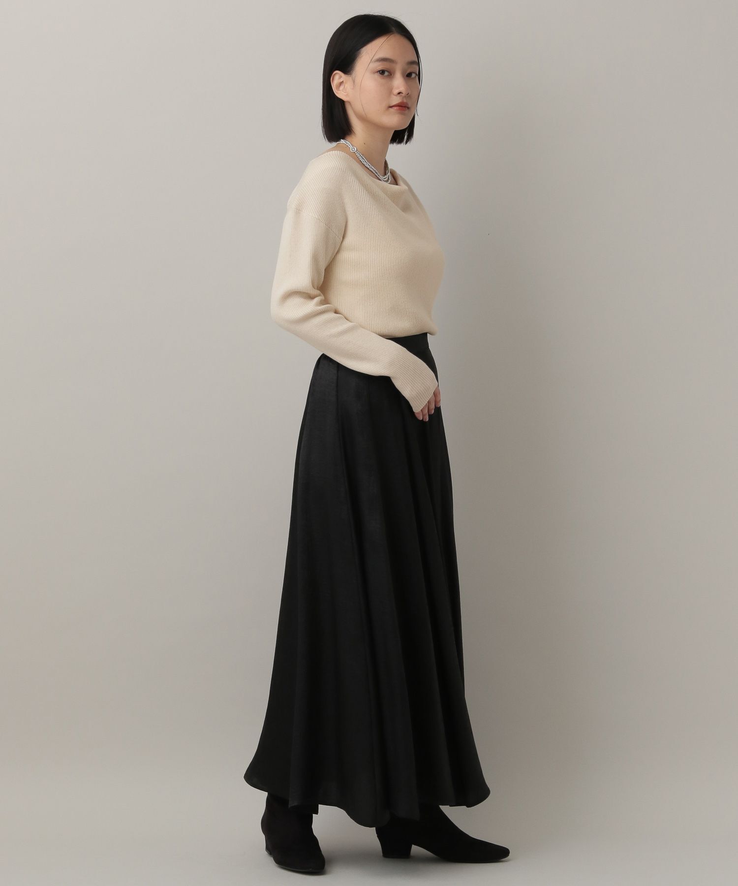 A part by 「ドレープニットプルオーバー」|ニット・セーター|