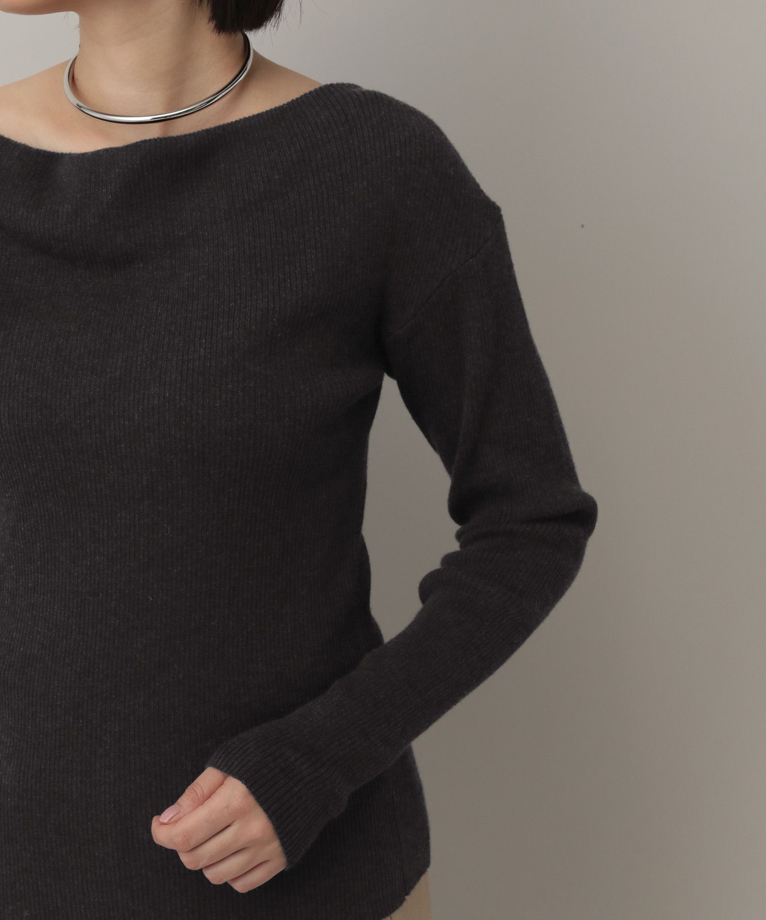 A part by 「ドレープニットプルオーバー」|ニット・セーター|