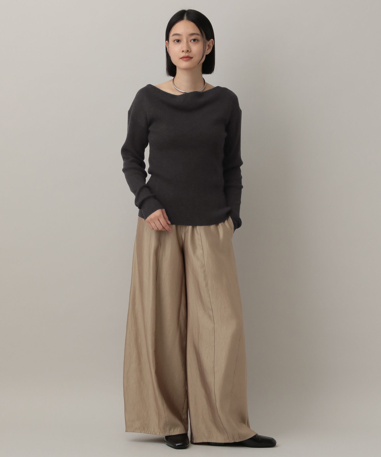 A part by 「ドレープニットプルオーバー」|ニット・セーター|