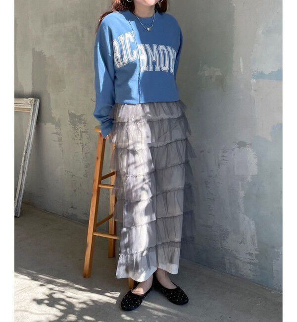 LOWRYS FARM「ＣＯＮＥ／アシメデニムパンツ」|デニム|