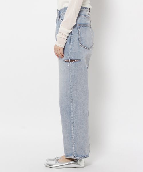 LOWRYS FARM「ＣＯＮＥ／アシメデニムパンツ」|デニム|