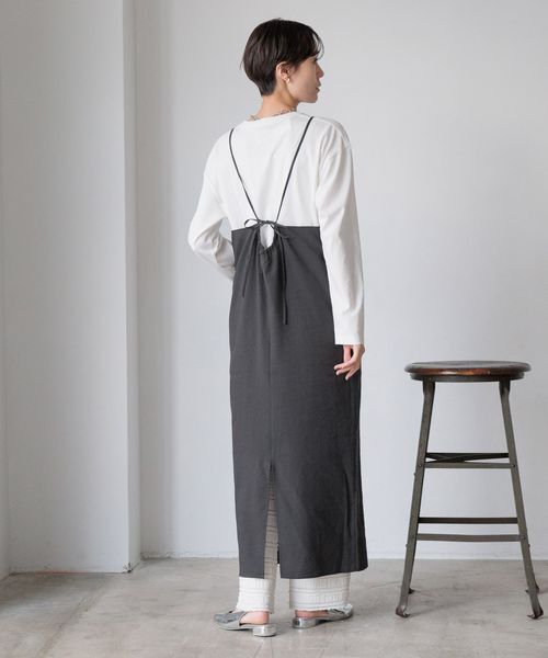 LOWRYS FARM「スクエアキャミワンピース」|ワンピース|