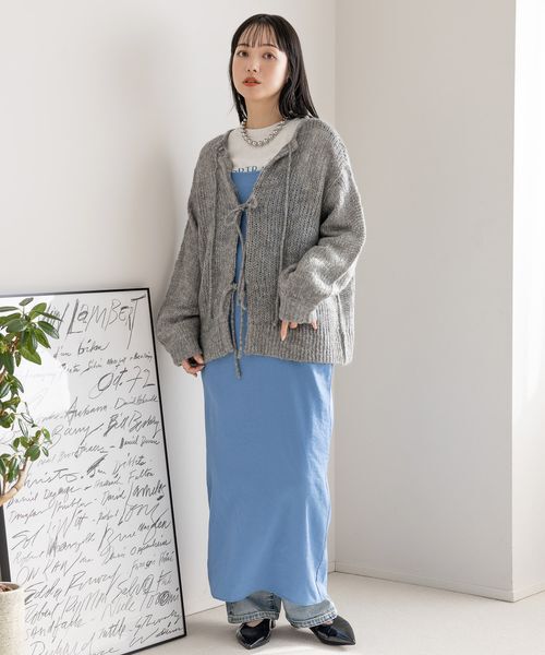 LOWRYS FARM「スクエアキャミワンピース」|ワンピース|