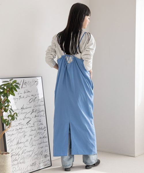 LOWRYS FARM「スクエアキャミワンピース」|ワンピース|