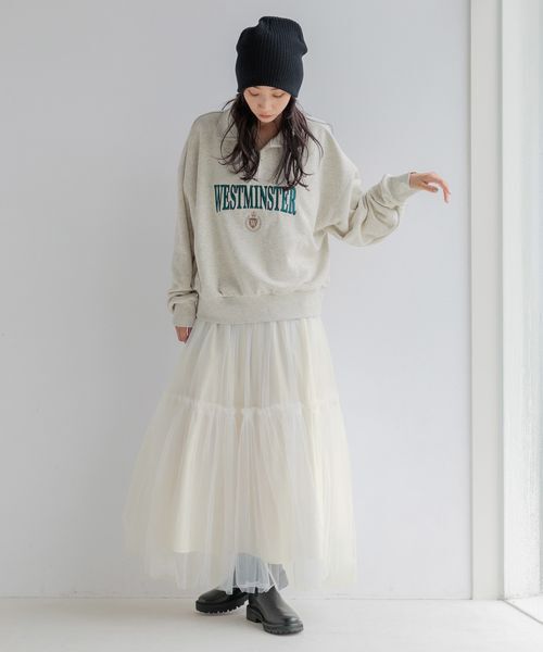 LOWRYS FARM「ウラケハーフＺＩＰＬＳ」|Tシャツ・カットソー|