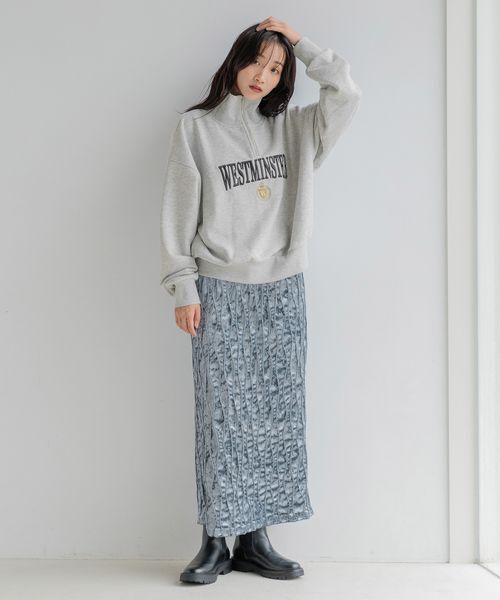 LOWRYS FARM「ウラケハーフＺＩＰＬＳ」|Tシャツ・カットソー|