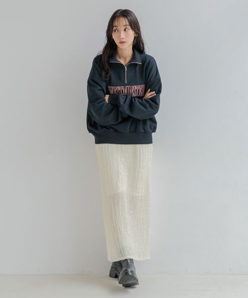 LOWRYS FARM「ウラケハーフＺＩＰＬＳ」|Tシャツ・カットソー|