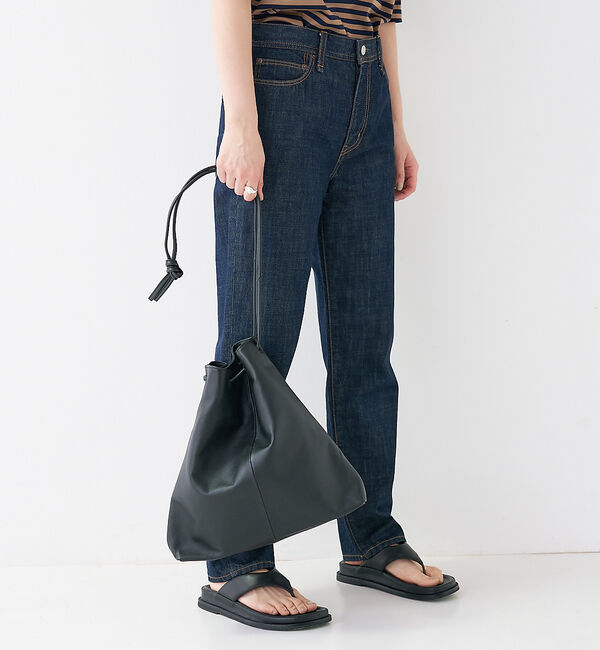 collex「【別注】THE CASE&times;collex 2WAYレザー巾着トートバッグ」|トートバッグ|