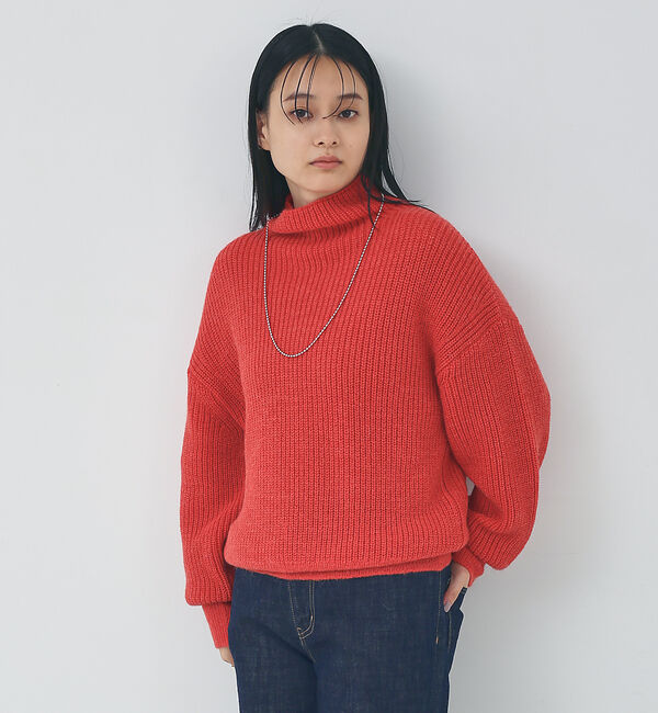 collex「アルパカプルオーバーニット」|ニット・セーター|