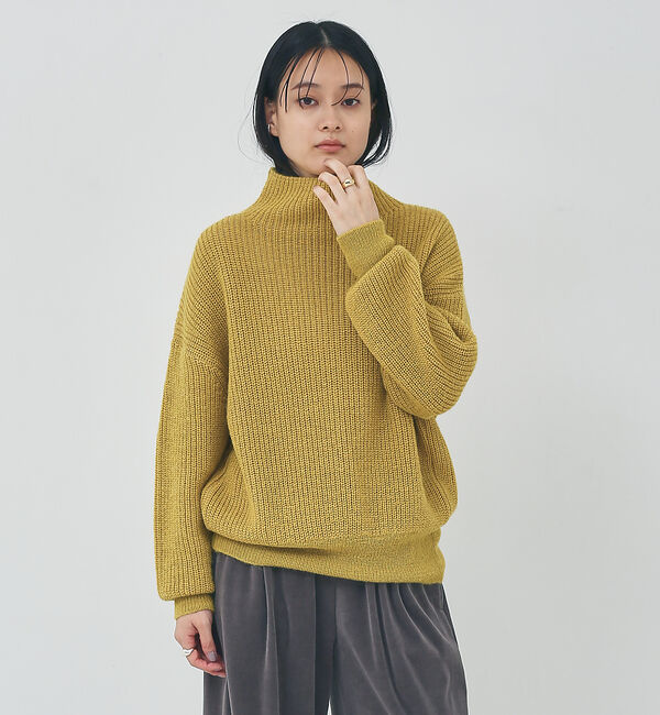 collex「アルパカプルオーバーニット」|ニット・セーター|