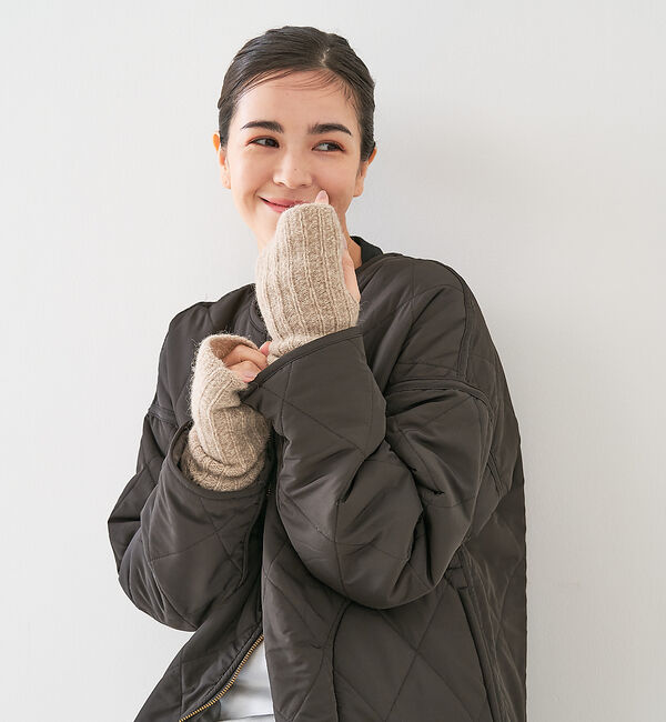 collex「メリノウール アルパカ 2WAY フィンガーレスグローブ 手袋」|手袋|