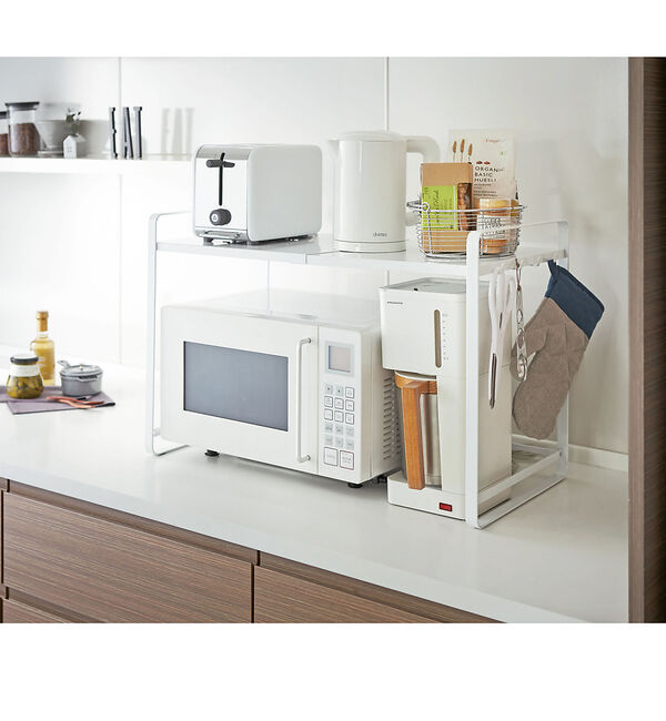 collex「【tower】伸縮レンジラック」|食器・キッチングッズ|