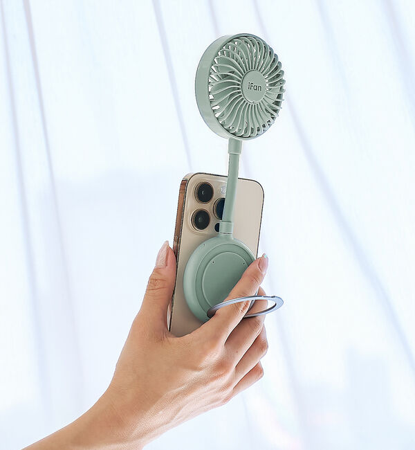 collex「【ELAiCE/エレス】iFan Mag アイファン マグ 扇風機 マグネット付」|その他|ブルー系その他1