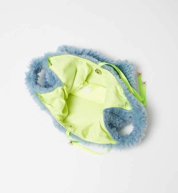 collex「【WEB限定】【EARTH MADE】ボア テープ マルシェバッグ」|ハンドバッグ|