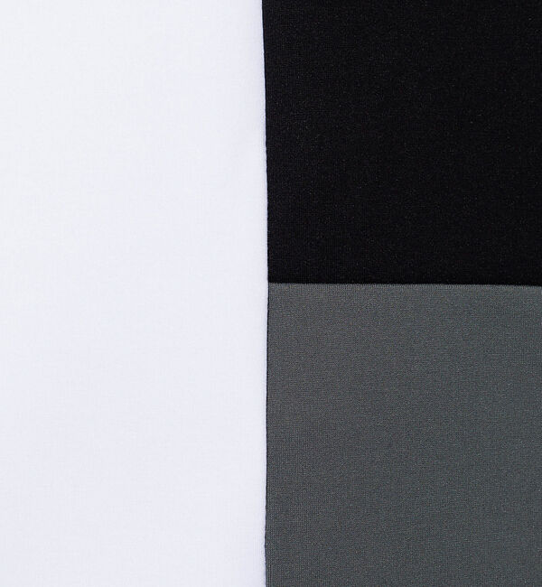 ABAHOUSE「ポンチ パネル 切替 長袖 Tシャツ」|Tシャツ・カットソー|