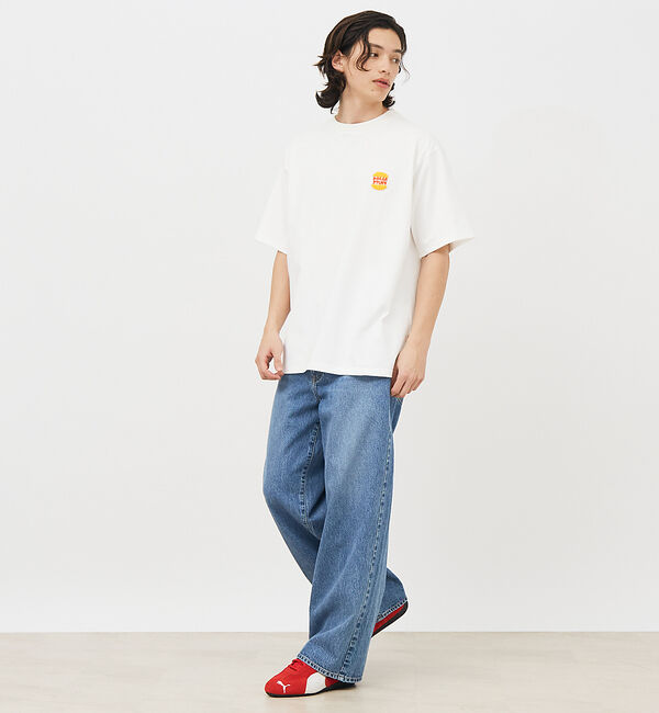 ABAHOUSE「【POLeR/ポーラー】PRM WASH STEAMED /HAMS/ HEAR」|Tシャツ・カットソー|