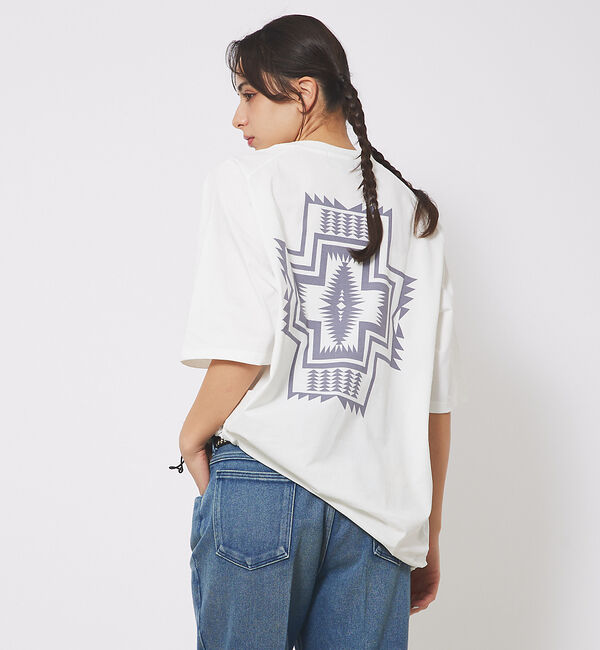 ABAHOUSE「【PENDLETON/ペンドルトン】SOLOTEX /ソロテックス/Jersey」|Tシャツ・カットソー|オフホワイト