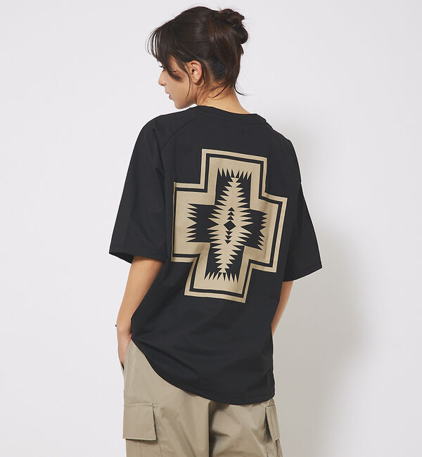ABAHOUSE「【PENDLETON/ペンドルトン】SOLOTEX /ソロテックス/Jersey」|Tシャツ・カットソー|ブラック