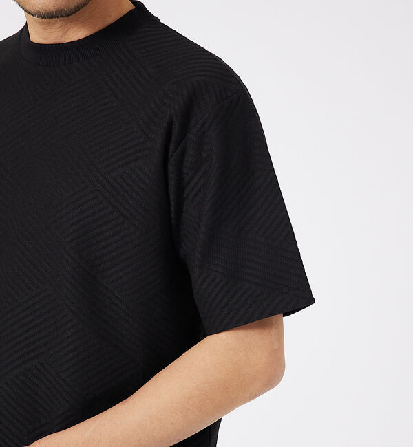 ABAHOUSE「ジオメトリックリンクス 半袖Tシャツ」|Tシャツ・カットソー|