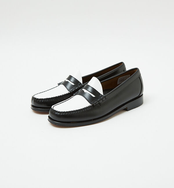 ABAHOUSE「【G.H.BASS】BA11010H LARSON MOC PENNY / ロー」|ローファー|ブラック系その他1