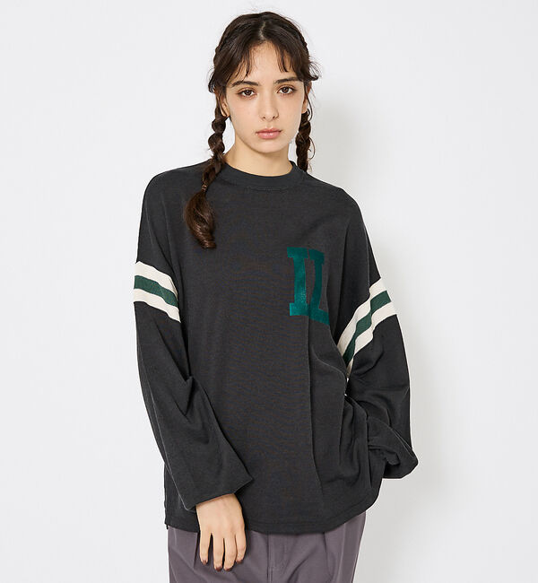 ABAHOUSE「【REMI RELIEF / レミ レリーフ】ビンテージロゴ/フットボールロング」|Tシャツ・カットソー|