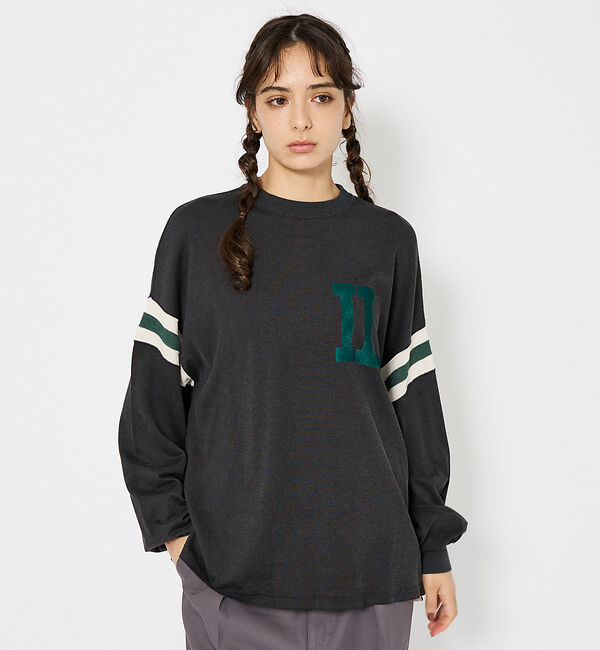 ABAHOUSE「【REMI RELIEF / レミ レリーフ】ビンテージロゴ/フットボールロング」|Tシャツ・カットソー|