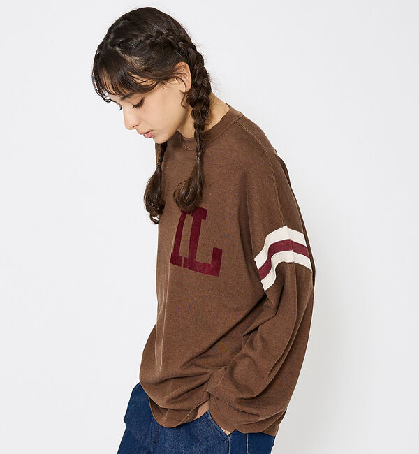 ABAHOUSE「【REMI RELIEF / レミ レリーフ】ビンテージロゴ/フットボールロング」|Tシャツ・カットソー|