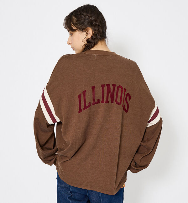 ABAHOUSE「【REMI RELIEF / レミ レリーフ】ビンテージロゴ/フットボールロング」|Tシャツ・カットソー|