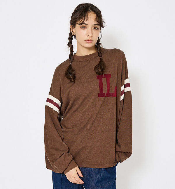 ABAHOUSE「【REMI RELIEF / レミ レリーフ】ビンテージロゴ/フットボールロング」|Tシャツ・カットソー|